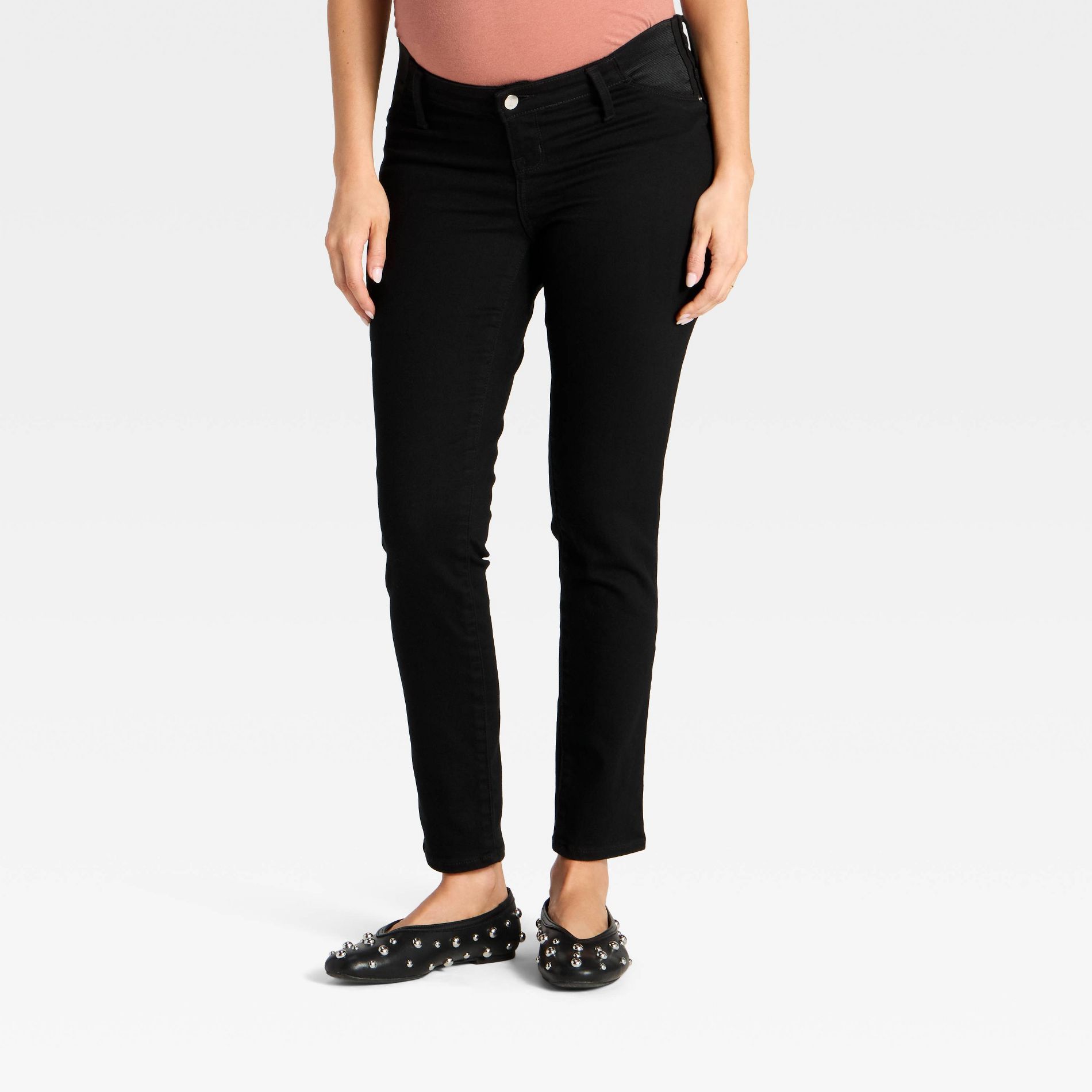 Under The Belly Low-Rise Skinny Maternity Jeans - Isabel Maternity by Ingrid & Isabel™