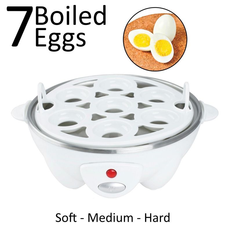 Brentwood Electric 7 Egg Cooker with Auto Shut Off, 3 of 7