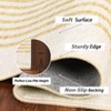 Washable Geometric Area Rug, Modern Arch Pattern Non-Slip Soft Carpet for Living Room, Bedroom, Kitchen, Home Office - 4 of 4