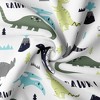 Sweet Jojo Designs Boy Kids Twin Sheet Set Mod Dinosaur Multicolor 3pc - 2 of 3