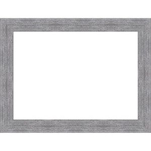 Amanti Art Bark Rustic Char Framed Dry Erase Magnetic Board - 1 of 4