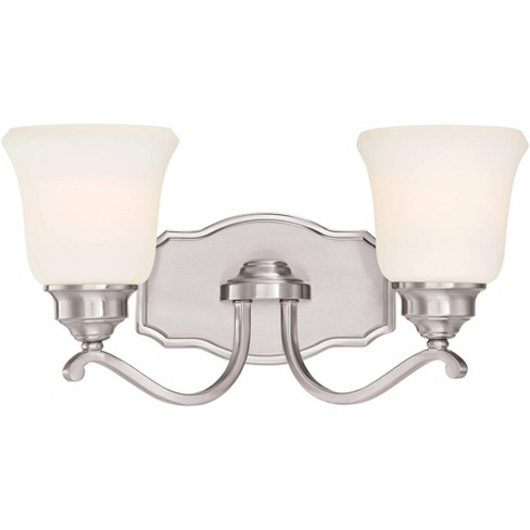 Minka Lavery Vintage Wall Light Brushed Nickel Hardwired 18