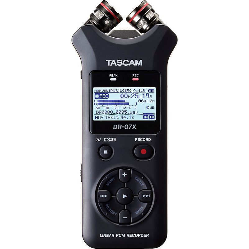TASCAM DR-07X Portable Digital Recorder, 1 of 3
