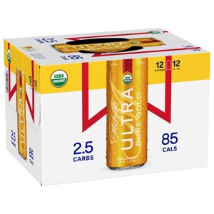 Michelob ULTRA Pure Gold Organic American Lager Beer - 12pk/12 fl oz Cans - 1 of 4