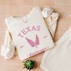 Simply Sage Market Women's Lightweight Garment Dyed Graphic Sweatshirt Embroidered Texas Bluebonnet Flower - 2 of 4