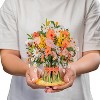Paper Love 3D Flower Bouquet Pop Up Card, with Daisy Delight Forever Flowers Keepsake, For All Occasion or Just Because - Oversized 10" x 7" Cards - 2 of 4