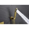 ALEXOUN  10" Rain Shower Head Systems Wall Mounted Shower - 4 of 4