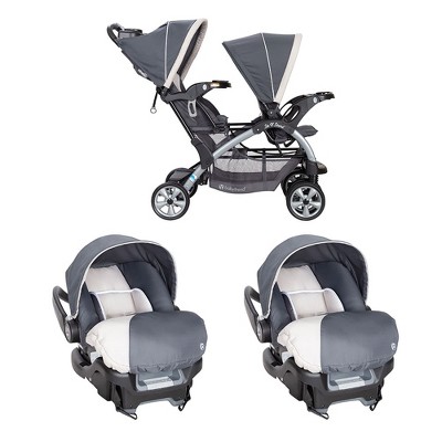 sit and stand stroller carseat combo