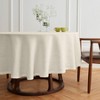 Solino Home Linen Round Tablecloth | Sonoma - 3 of 4