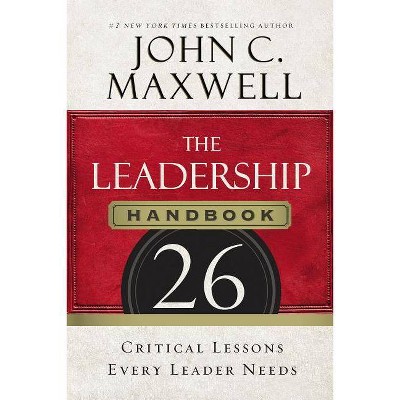 The Leadership Handbook - by  John C Maxwell (Counterpack,  Empty)