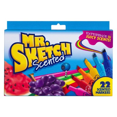 Mr. Sketch 22pk Scented Markers Chisel Tip