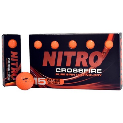 Nitro Crossfire Glossy Golf Balls [15-Ball]