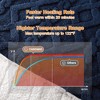 Heated Blanket Throw, Soft Washable Electric Blanket, Heating Blanket for Bedding, With 10 Heat Settings, Fast Heating - 4 of 4