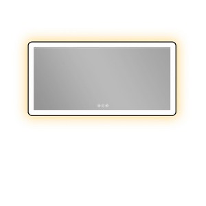 Black Framed Led Bathroom Mirror - 1 of 4