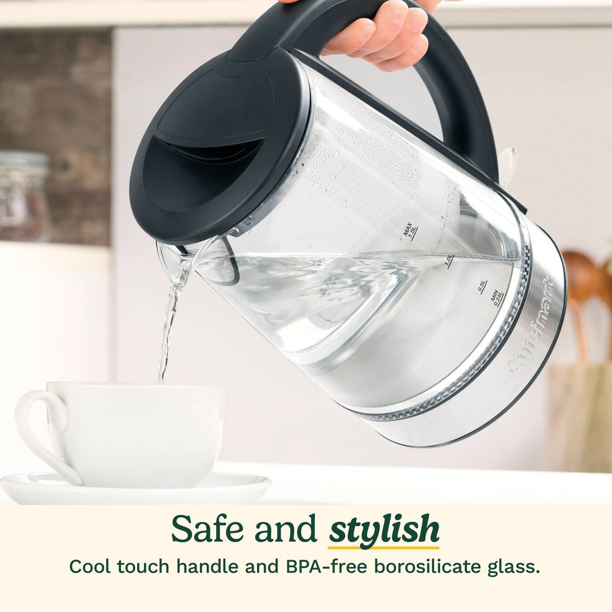 Cuisinart Clear 1.5L Kettle - thumbnail 5