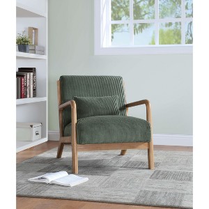 TiramisuBest Modern Lounge Chair,Accent Chair with Corduroy Upholstery - 1 of 4