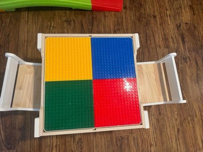 Teamson Kids Multi-activity Table With Reversible Tabletop & Chairs Set ...