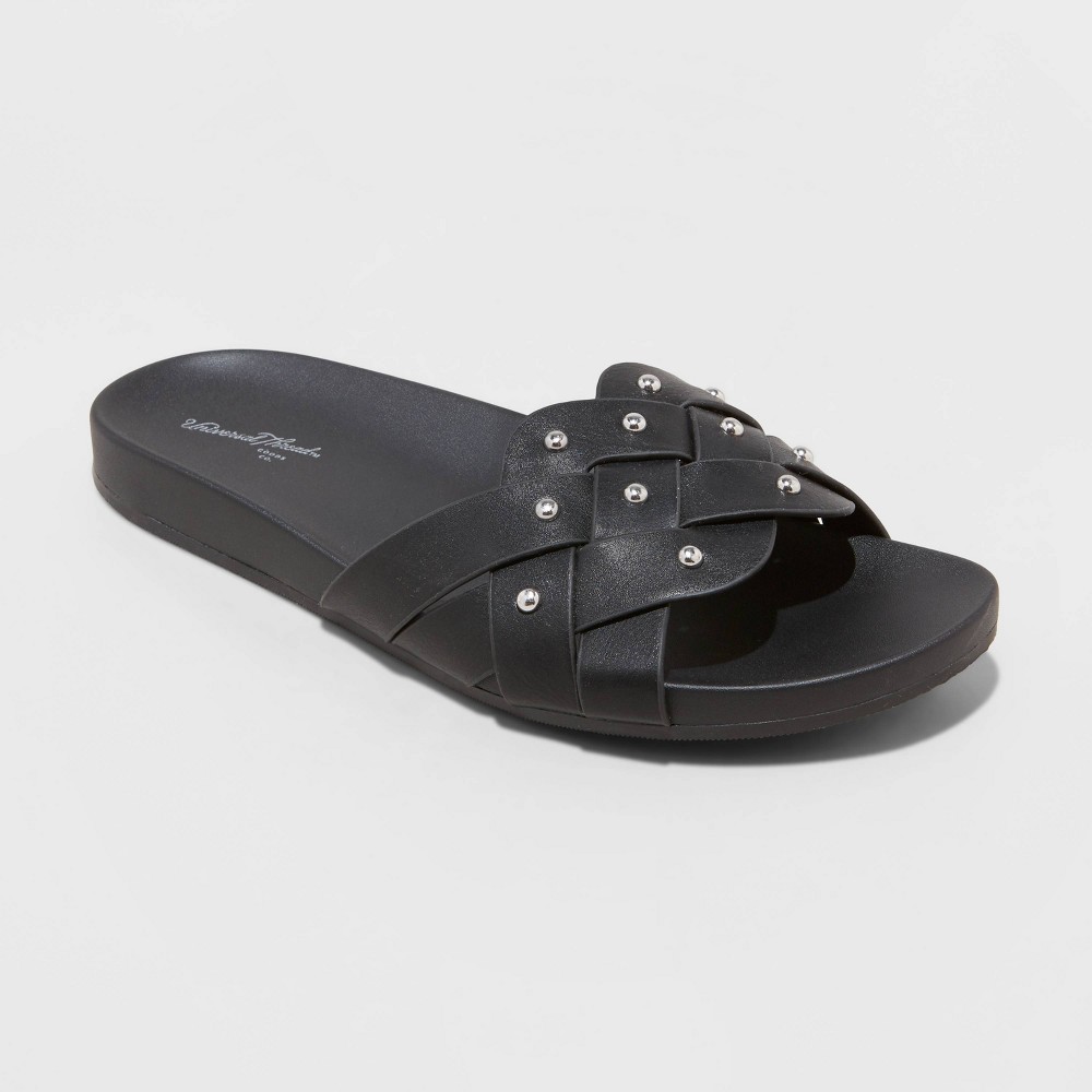 Women's Trudy Slide Sandals - Universal Thread™ Black 7