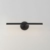 ET2 Lighting Dorian 1 - Light Wall Light in  Black - 2 of 4