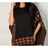 Women's Houndstooth Pullover - Angel Apparel - 2 of 3