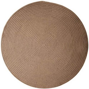 Colonial Mills Boca Raton - Cashew 7 Ft round Round Rug Indoor/Outdoor 100% Polypropylene - 1 of 4