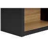 Kumasinova 3/4-Tier Arched Wooden Bookshelf,46"/43"/34" Open Display Bookcase,Modern Book Shelves for Bedroom,Entryway,Library - 4 of 4