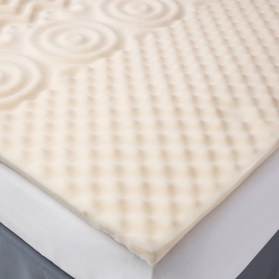 Twin 1.5 Reversible Memory Foam Mattress Topper - Room Essentials™