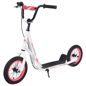 VASIP Youth Kick Scooter for Kids 6+ with Adjustable Handlebar, 12in Air Tires & Wide Non-Slip Deck,Blue - 1 of 4