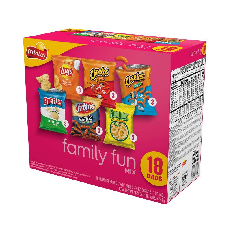 Frito-Lay Variety Pack Family Fun Mix - 18ct, 6 of 9