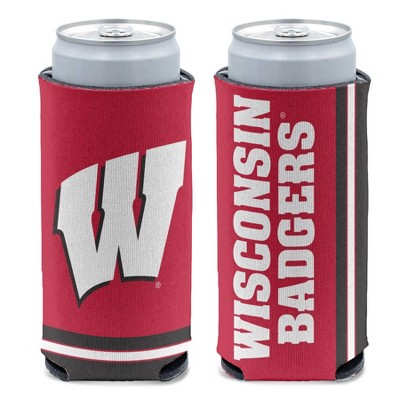 NCAA Wisconsin Badgers Slim Can Cooler