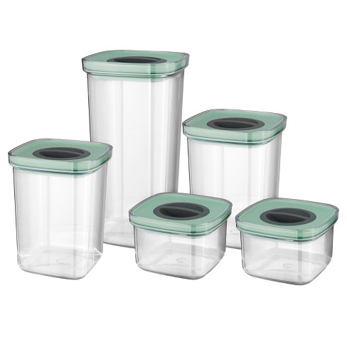 BergHOFF 2-Piece Leo Green Smart Seal Food Container Set