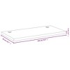 vidaXL Desk Top 39.4"x19.7"x1.6" Bamboo - 4 of 4