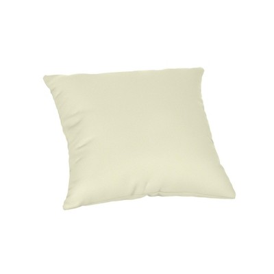 Casual Cushion Solid Sunbrella Fabric 1-Piece Indoor/Outdoor Square Throw Pillow