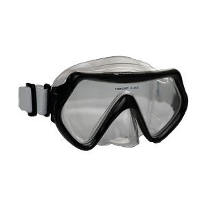 Hawaii Divers Carmel Adult Snorkel Mask - White/Black - 1 of 3