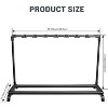 Multi Guitar Stand Rack, Folding Multiple Guitars Stand, Portable Guitar Holder, Guitar Display Holder for Guitar & Bass (5 Holder/7 Holder) - 3 of 4