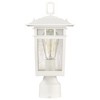 Nuvo Lighting Cove Neck 1 - Light Lantern in  White - 3 of 4