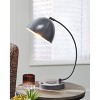 Austbeck Desk Lamp Gray - Signature Design by Ashley: Metallic Finish, Adjustable Neck, USB Port, UL Listed - 2 of 4