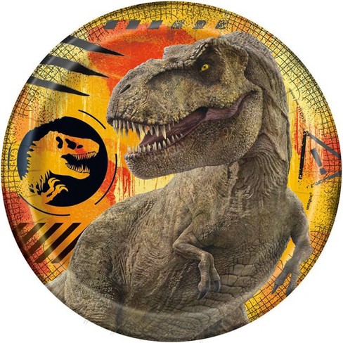 Jurassic World 3 8ct 7 Paper Plates : Target