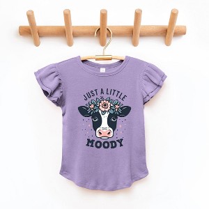 The Juniper Shop A Little Moody Toddler Flutter Sleeve Tee - 1 of 2