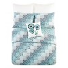 Cloud Vines Reversible Quilt Blue - Vera Bradley - 2 of 4