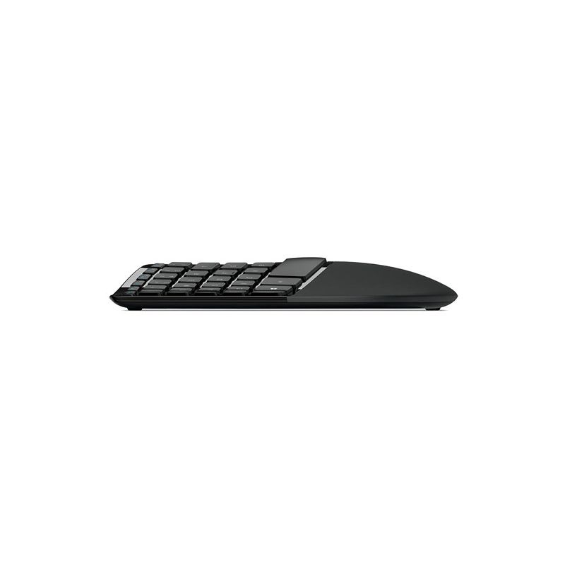Microsoft Sculpt Ergonomic Keyboard Black - Wireless USB - Cushioned Palm Rest - Split Keyset - Natural Arc Key Layout - Dome Keyboard Design, 2 of 6