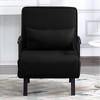 MAYEERTY 26¡± Folding Arm Chair Lounge 4-in-1 Convertible Sofa Bed - 4 of 4