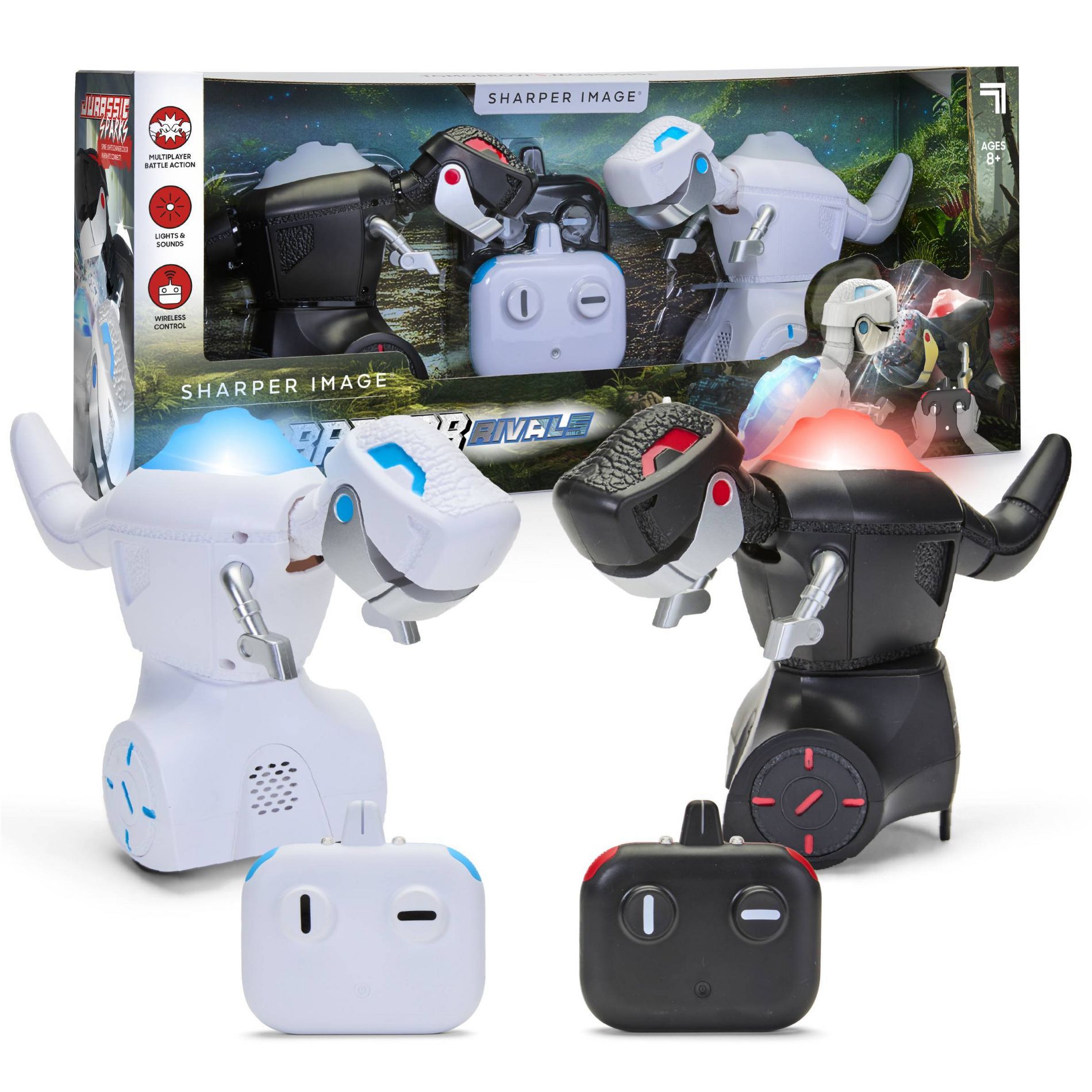 Sharper Image 2 Can Play Dino Bots Remote Control Vehicle - 4pk