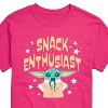 Men's - Star Wars - The Mandalorian Snack Enthusiast Grogu Short Sleeve Graphic T-Shirt - 2 of 4