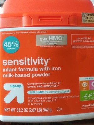 target brand sensitive formula
