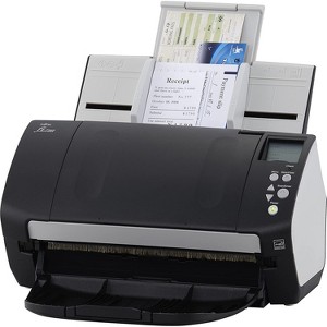 Ricoh fi-7160 Professional Desktop Color Duplex Document Scanner with Adobe Acrobat Pro DC, Black, CG01000-300601 - 1 of 4