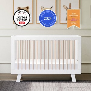 Babyletto Hudson 3-in-1 Convertible Crib with Toddler Rail - 1 of 4