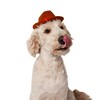 Midlee Cowboy Hat Dog Headband Halloween Costume- Large - image 3 of 4