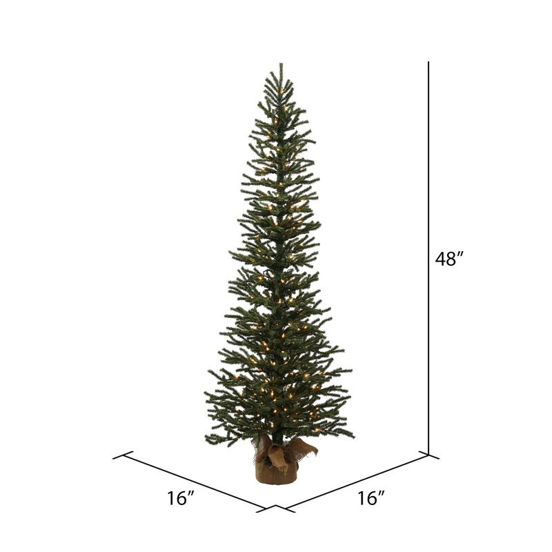 Vickerman Mini Pine Artificial Christmas Tree, 2 of 8