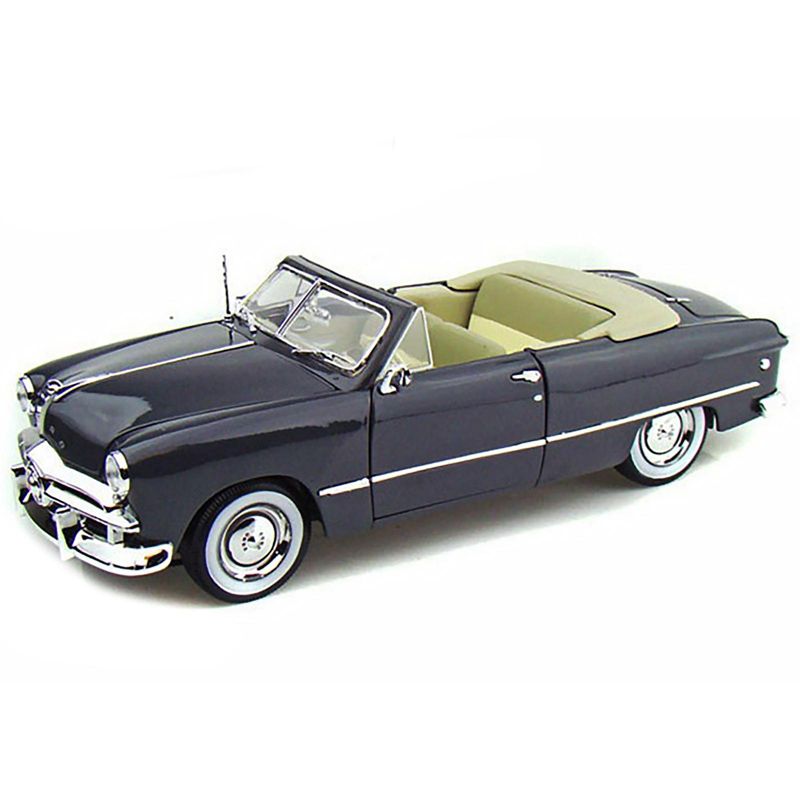 1949 Ford Convertible Gray 1/18 Diecast Model Car by Maisto, 2 of 4